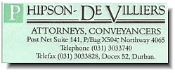Phipson-DeVilliers (Durban)