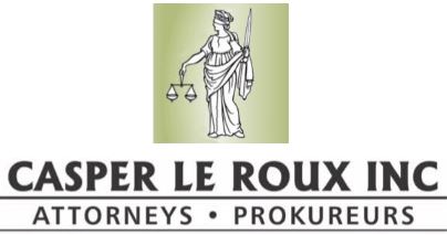 Casper Le Roux Inc (Krugersdorp) Attorneys / Lawyers / law firms in Krugersdorp (South Africa)