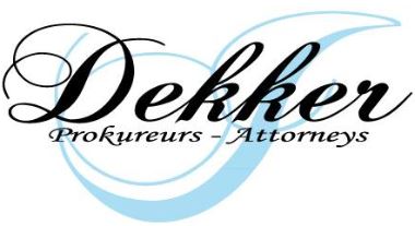 Dekker Prokureurs - Attorneys Attorneys / Lawyers / law firms in  (South Africa)