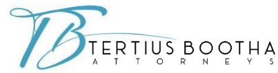 Tertius Bootha Attorneys (Randfontein) Attorneys / Lawyers / law firms in Randfontein (South Africa)